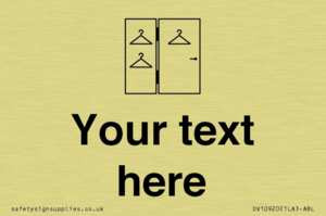 Custom information:  Large Changing room